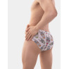 Barcode Berlin Slip de bain FETISH DOG Blanc